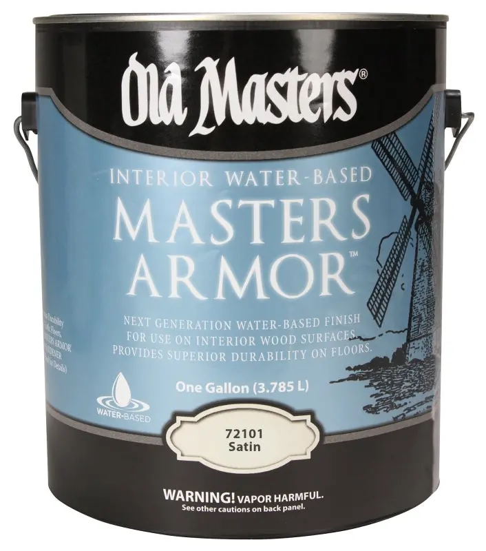 Old Masters Satin Wood Stain – 1-Gallon Liquid, Low-Odor, Interior/Exterior Use 1