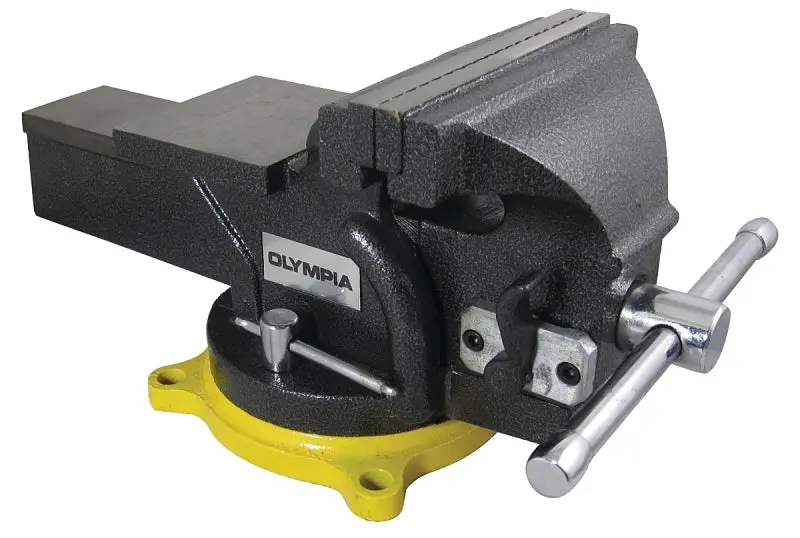 Olympia Tools 38-647 One-Hand Vise – 5.5-Inch Jaw Opening, 6-Inch Wide By 2.25-Inch Deep Throat 1