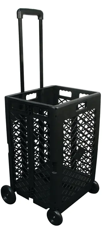 Olympia Tools Pack-N-Roll 85-404 Mesh Rolling Utility Cart – 55-Lb Capacity, Plastic Frame 1
