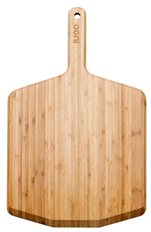 Ooni Bamboo Pizza Peel & Serving Board – 19.9" X 12" With Brown Handle 1
