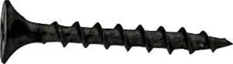 Orgill Bulk #6 Coarse-Thread Bugle-Head Screws – 1-5/8" Length, Phillips Drive, Phosphate-Coated 1