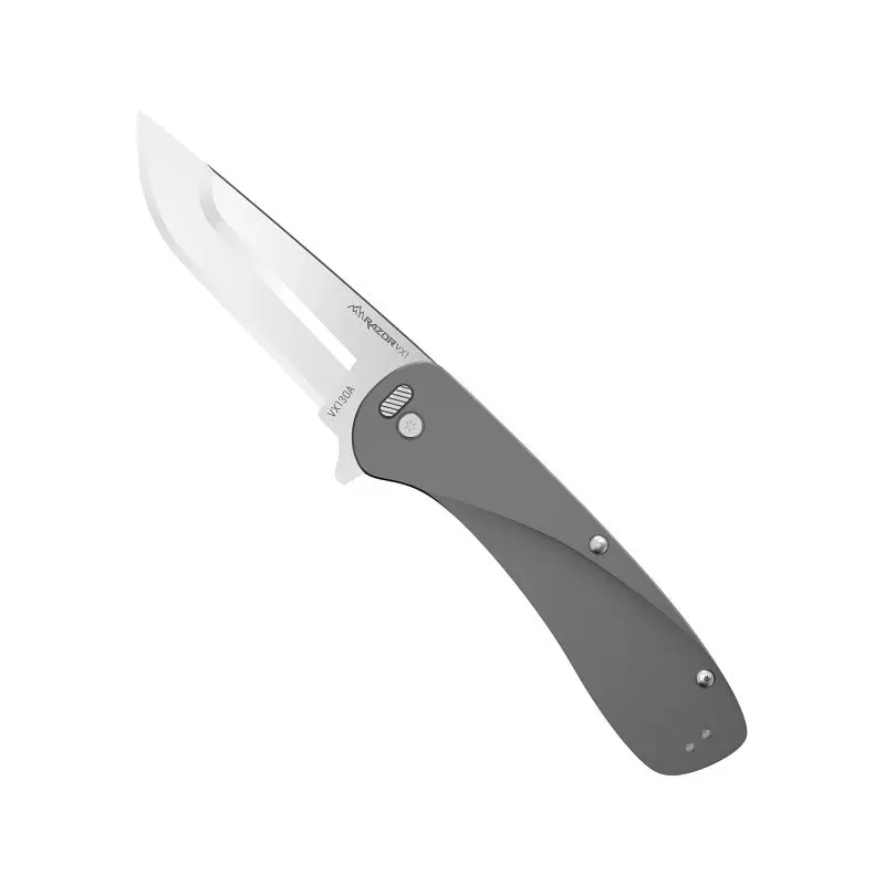 Outdoor Edge Razorsafe Vx130A-C Edc Knife – 3 In Stainless Blade, Ergonomic Gray Handle 1