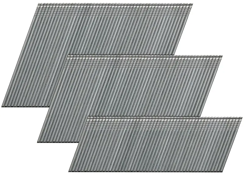 Paslode 16-Gauge Trim Nails – 1-1/2 In, Galvanized Steel, Smooth Shank, Collated 1