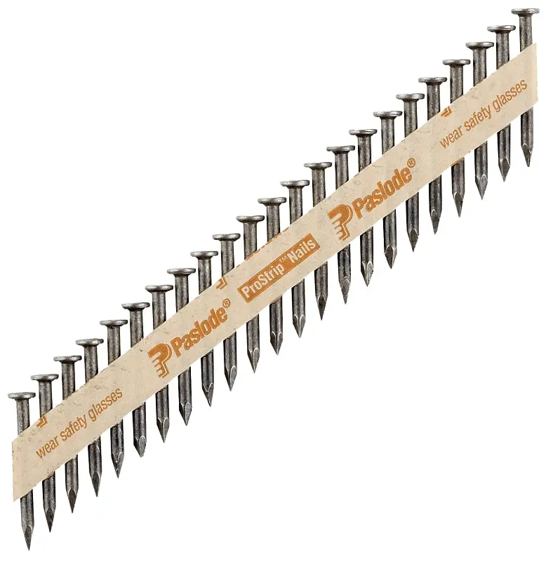 Paslode 650025 Connector Nails – 1-1/2" Smooth Shank, Bright Metal, Round Head, Framing Grade 1