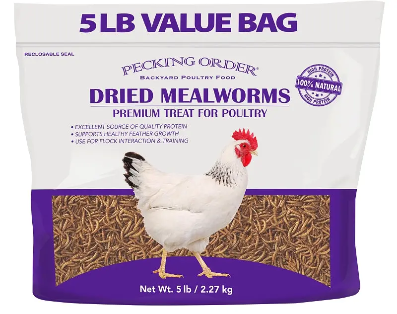 Pecking Order 009351 Poultry Feed – 5-Pound Bag, Nutritionally Balanced For Backyard Flocks 1