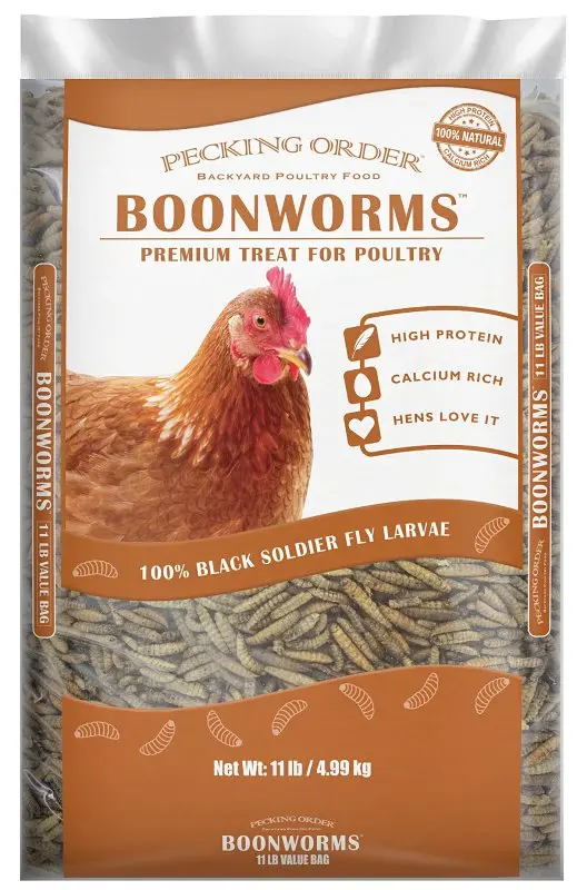 Pecking Order Boonworms For Birds – 11-Pound Fresh-Frozen Package 1