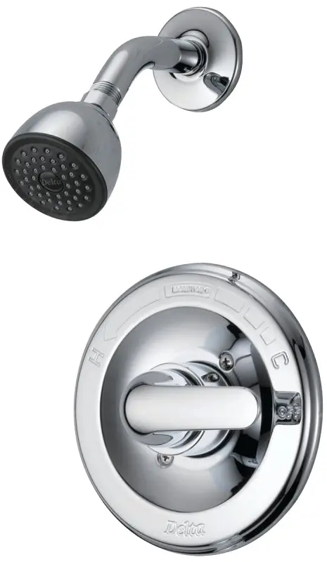 Peerless 132900 Single-Handle Shower Faucet – Chrome-Plated Brass, 2 Gpm Flow, 2-5/8" Showerhead Included 1