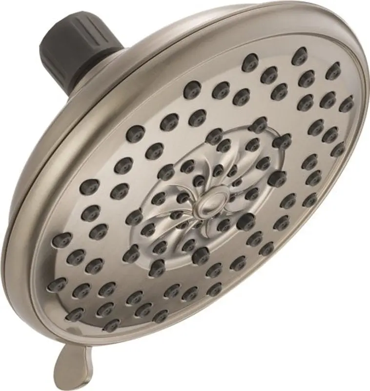 Peerless 76312Csn Brushed Nickel Shower Head – Round Design, 1.75 Gpm, 3-Spray Function, 1/2 Inch Ips Connection 1