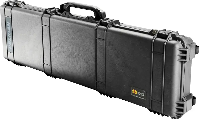 Pelican 017500-0000-110 Protector Long Case – 53.6-Inch Travel-Ready Hard Shell, Black 1