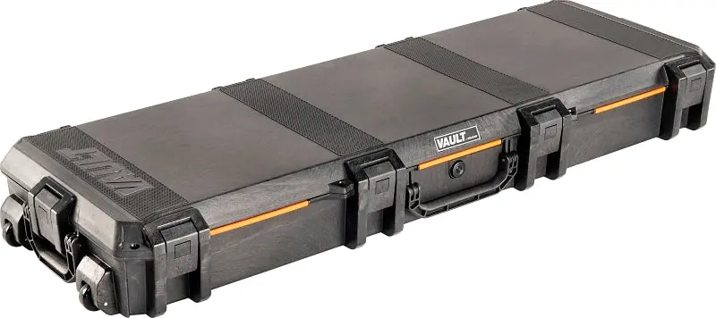Pelican Vault Vcv800 Double Rifle Case – Abs/Polyethylene Construction, Black, Holds Two Firearms 1