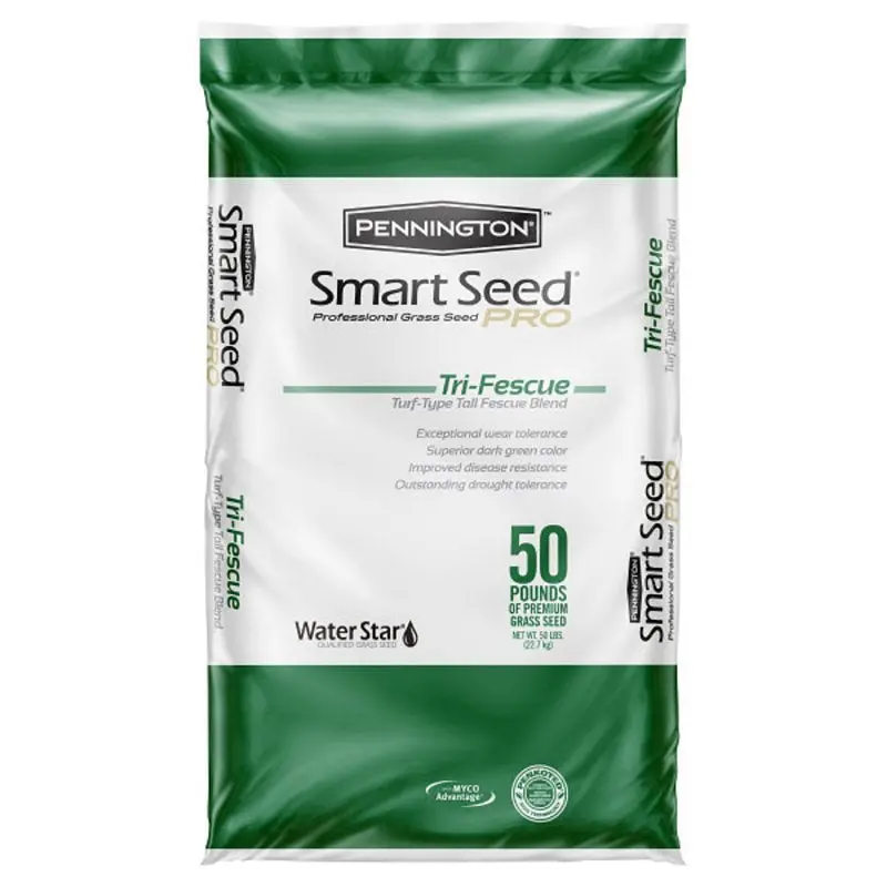Pennington Premium Grass Seed Mix – 50-Pound Bag, Fast-Germinating Blend 1