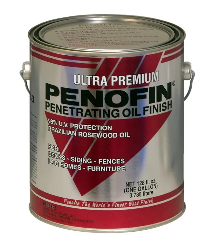 Penofin Transparent Sierra Hardwood Stain – 1-Gallon Liquid Finish For Outdoor Wood 1
