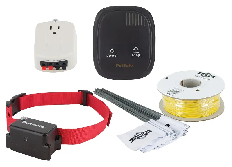 Petsafe Hig11-11052 Rechargeable Dog Fence Collar Kit – Alkaline Battery Powered Containment System 1
