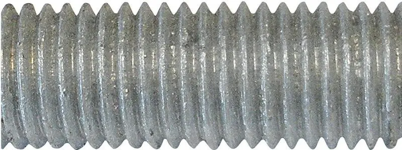 Pfc Tr-1002 Galvanized Threaded Rod – 1/2"-13 Nc, 12 Ft Length, A-Grade Carbon Steel 1