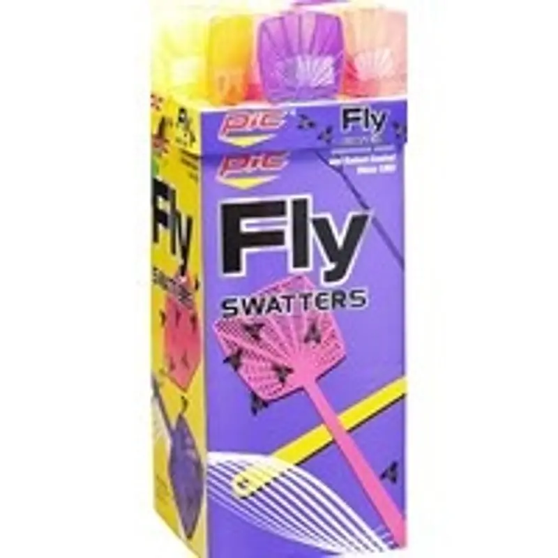 Pic 274-Disp Fly Swatter Display Unit – Plastic Mesh Frame, Retail-Friendly Stand 1