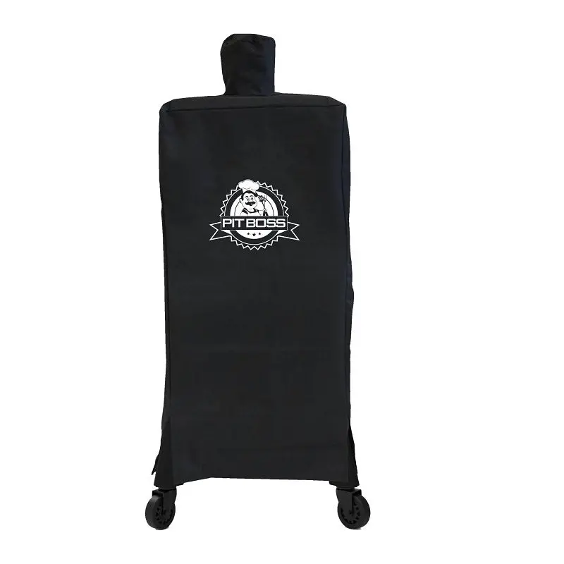 Pit Boss Heavy-Duty Smoker Cover – 25" W × 25" D × 48" H, Black Polyester/Pvc 1