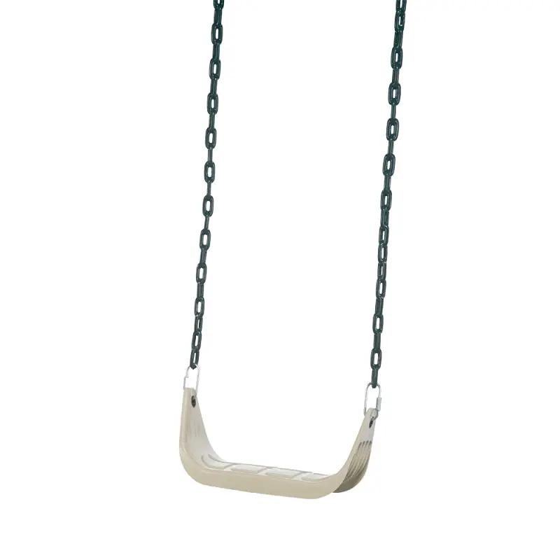 Playstar Ps7946 Rigid Swing Seat – Dual-Material (Metal & Plastic), Beige/Cream Color 1
