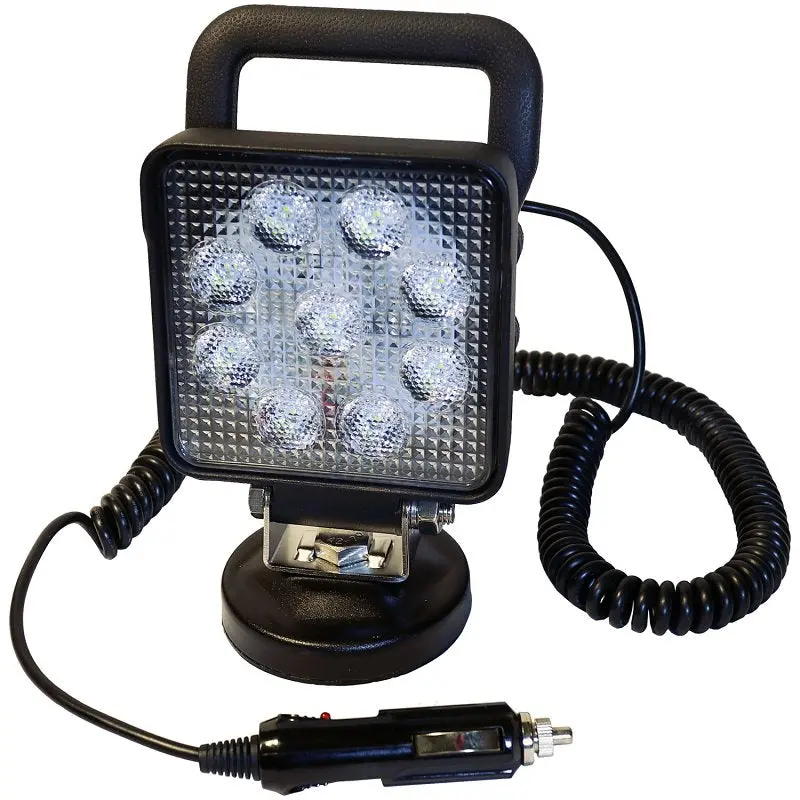 Pm Great White V910M-Mv Square Led Work Light With Integrated Switch – 12V/24V Dc 1
