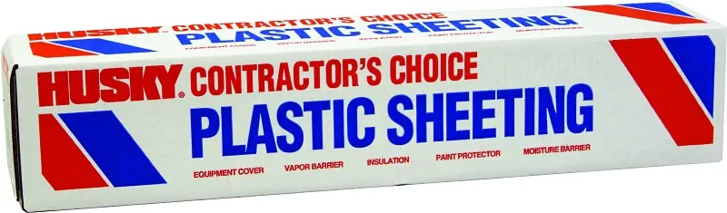 Poly-America Cf0112-0400C Clear Painter’S Sheeting – 1-Mil Thickness, 12 Ft X 400 Ft Roll For Surface Protection 1