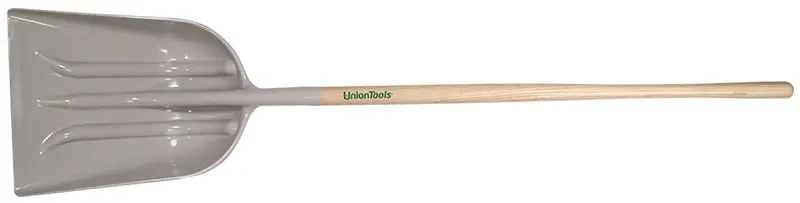 Poly Grain Scoop With Hardwood Handle – 14.75-Inch Wide Blade, 64-Inch Overall Length 1