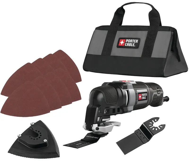 Porter-Cable 3-Amp Oscillating Multi-Tool Kit — Variable Speed (10K–22K Opm) 1