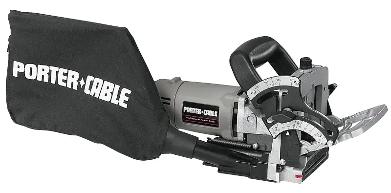 Porter-Cable 557 Plate Joiner Kit – 7 Amp, 20-Inch Depth-Of-Cut, Biscuit Sizes #0–#6, Includes Blades 1