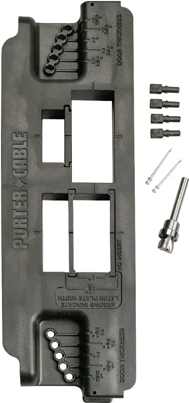 Porter-Cable 7.13-Inch Strike-And-Latch Routing Template For Door Hardware 1