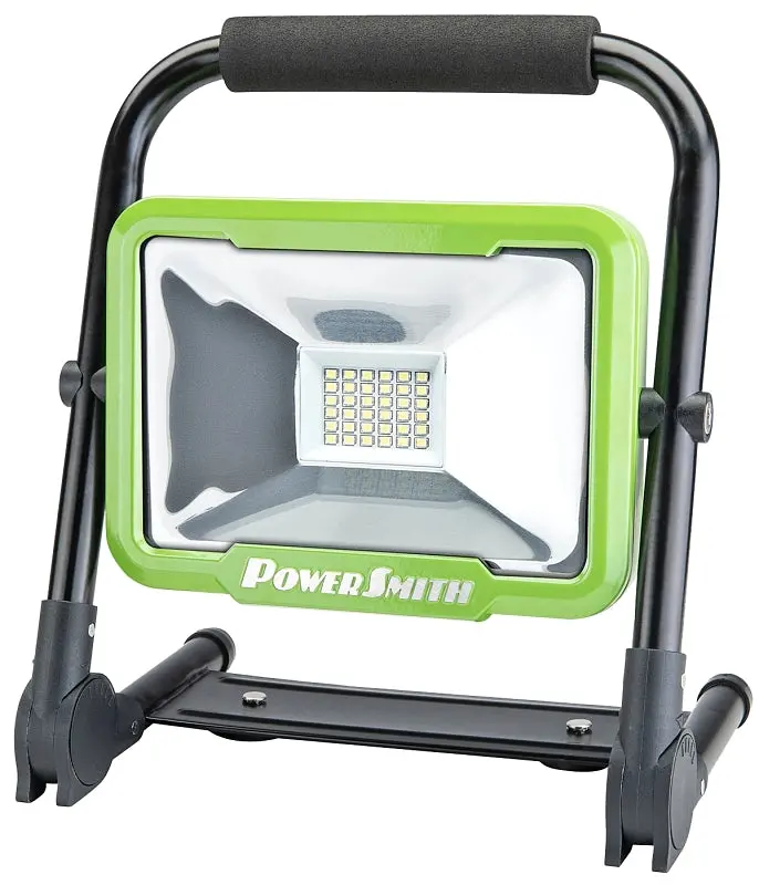 Powersmith Pwlr124Fm Rechargeable Led Work Light – 20W Foldable Lamp, 5000K Color Temperature 1