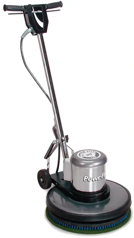 Powr-Flite C201Hdor 1/2-Hp Floor Scrubber Machine – 10-Amp Commercial-Grade Cleaning Tool 1