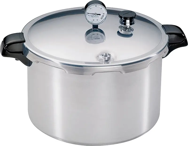 Presto 01755 Aluminum Pressure Canner – 16-Quart Capacity For Home Canning 1