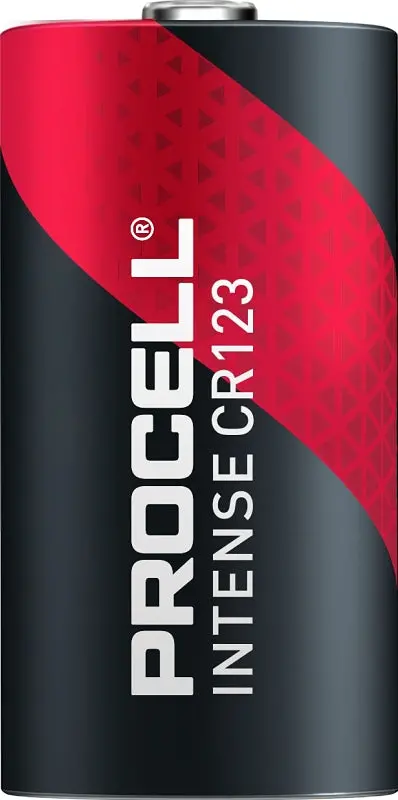 Procell Pc123 Cr123A Lithium Manganese Dioxide Battery – 3 V, 1550 Mah, Non-Rechargeable 1