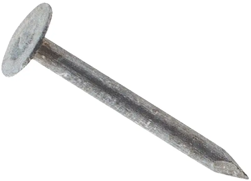 Profit 0132139 2-Inch Flat-Head Roofing Nail – 11-Gauge Steel, Hand-Driven, 25 Lb Box 1