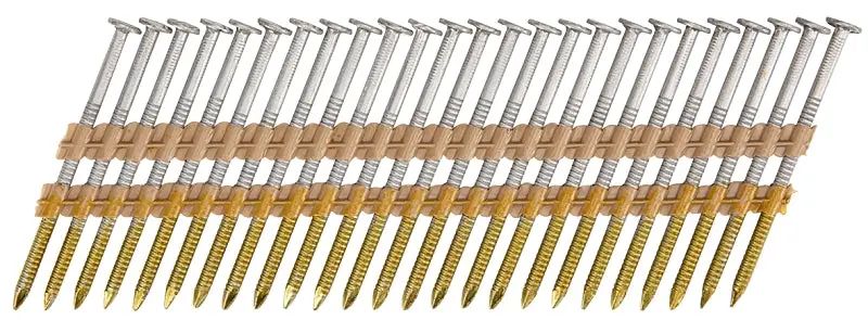 Profit 0710258 Stainless Steel Collated Ring Shank Nails – 2-3/8", 316 Grade 1