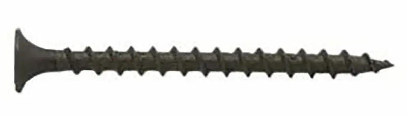 Profit #8 × 2.5-Inch Coarse Thread Bugle-Head Screw – Phosphate-Coated, Phillips Drive, Sharp Point 1