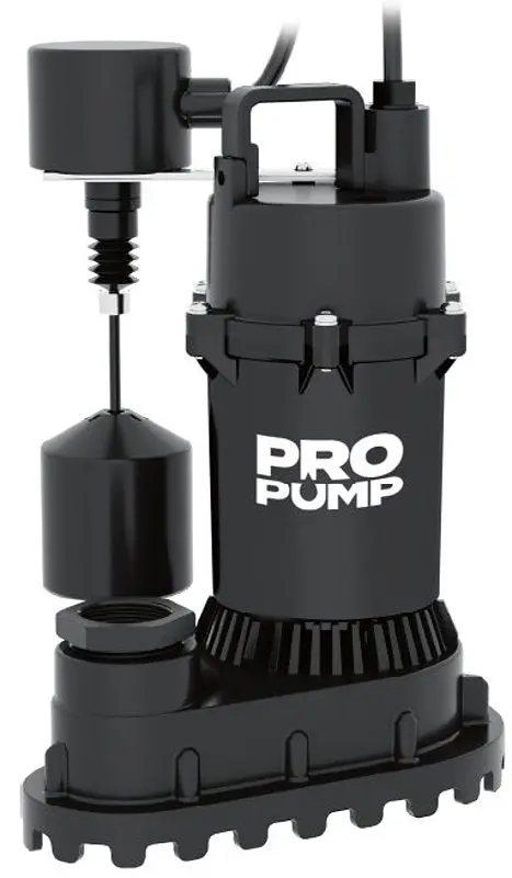 Propump Sbi370Sv 1/2 Hp Submersible Sump Pump – 115V, 4800 Gph, 30-Foot Max Head 1