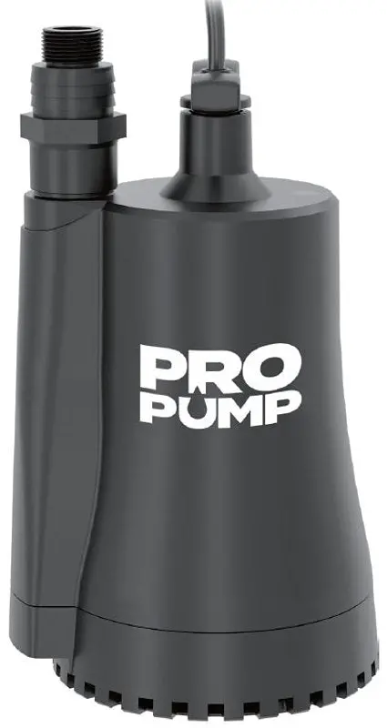 Propump Su200 Thermoplastic Utility Transfer Pump – 2000 Gph, 27-Foot Max Head, 1-Inch Outlet, 115V 1/4-Hp Portable Water Removal System 1