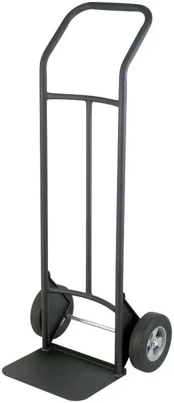 Prosource Yy-400-4 Folding Hand Truck – 400 Lb Capacity, 14" X 10" Toe Plate, Black Solid Rubber Casters 1