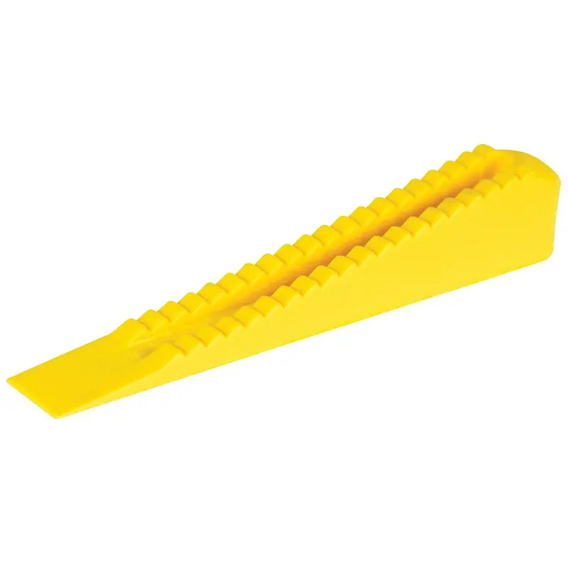 Qep Lash 99727 Plastic Leveling Wedge – 2" Thickness, Bright Yellow, Durable Support For Tile & Flooring Installations 1