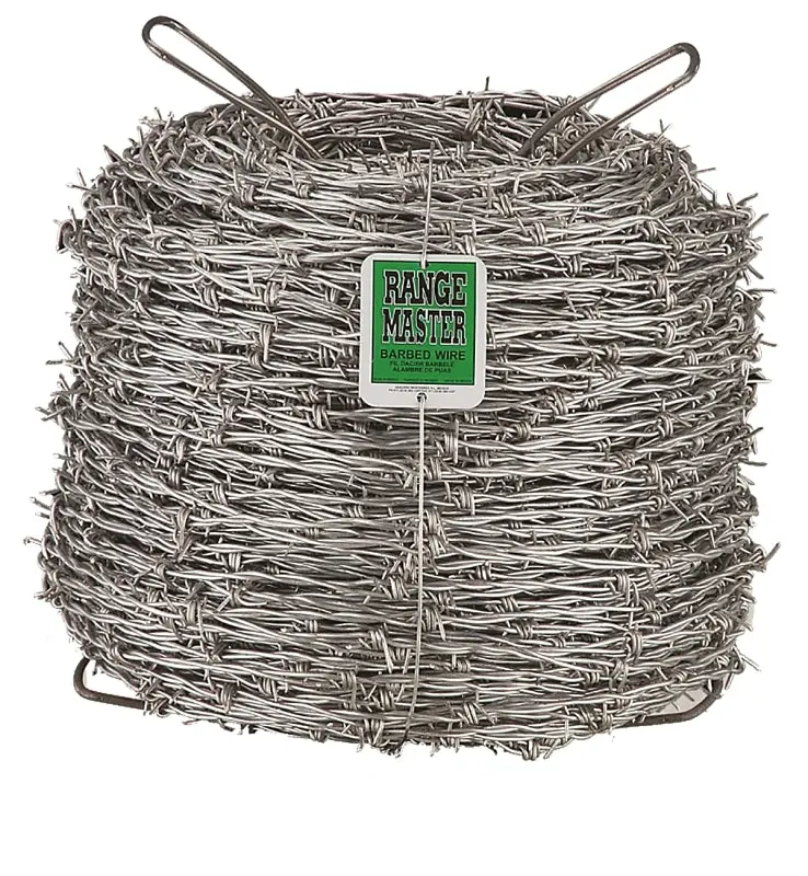 Rangemaster 1320-Foot Barbed Wire – 12.75-Gauge Zinc-Coated, 5-Inch Spacing Between Barbs 1