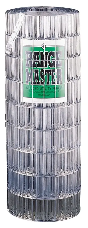 Rangemaster 50-Foot Welded Utility Fence – 48" Tall, 2" X 4" Mesh, 14-Gauge Galvanized Steel Construction 1