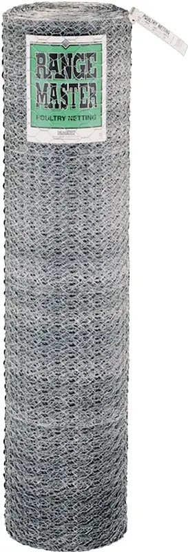 Rangemaster 6001 Poultry Netting – 150-Foot Hexagonal Steel Wire Fence, 24-Inch Height, 2-Inch Mesh 1