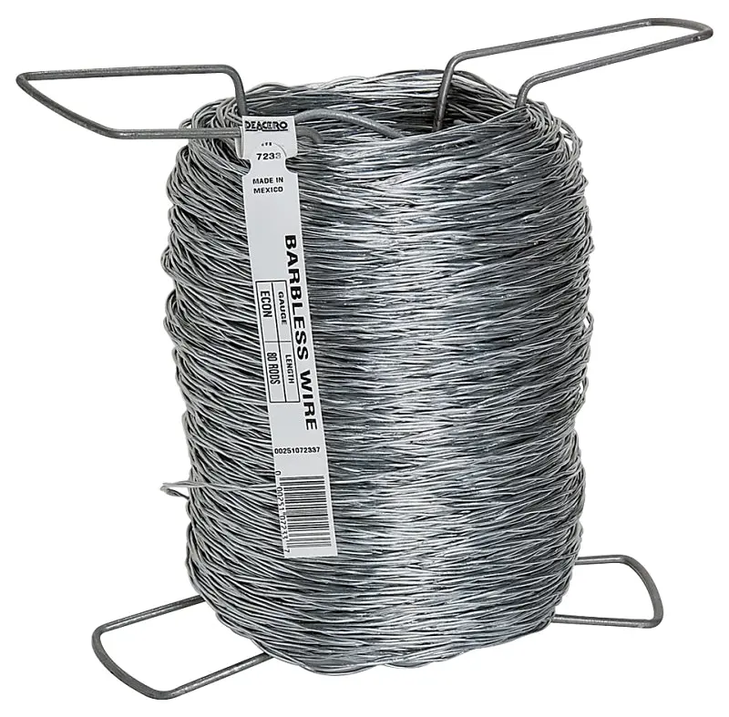 Rangemaster 7227 Zinc-Coated Barbless Field Fence Wire – 1320 Feet, 12.5 Gauge 1