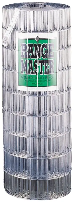 Rangemaster 7744 Welded Galvanized Utility Fence – 100' X 60", 2" X 4" Mesh, 14-Gauge Steel 1