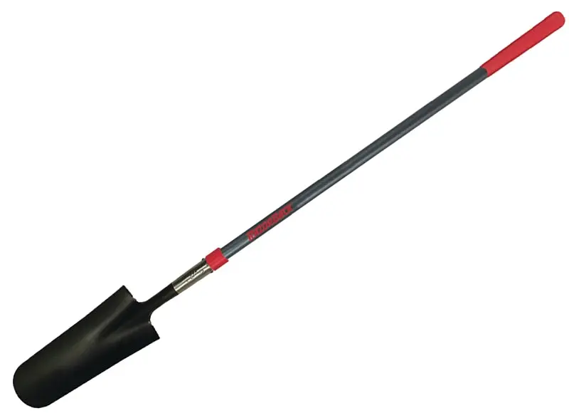 Razor-Back 47602 Drain Spade – 6" Wide Steel Blade, Fiberglass Handle With Cushion Grip 1