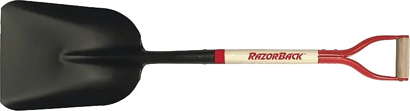 Razor-Back 50139 Scoop Shovel – 11.125" Wide Steel Blade, 41" Overall Length, Hardwood Handle 1