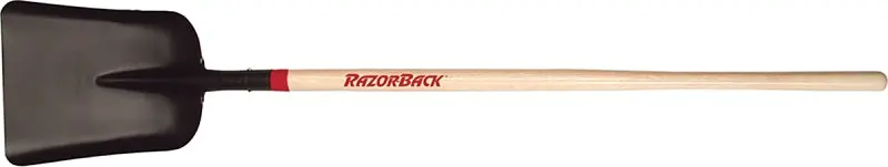 Razor-Back 79805 Scoop Shovel — 11.3-Inch Steel Blade, Hardwood Handle 1