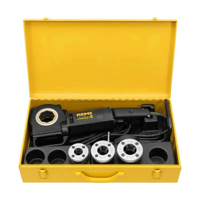 Rems Amigo E Electric Cable Cutter Kit With Interchangeable Heads (1/2", 3/4", 1") & Case – Clearance 1