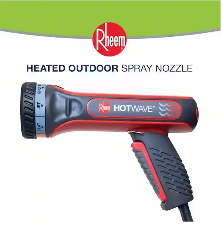 Rheem Hotwave Htw018120 Multi-Function Hose Sprayer – 5/8" Thread, Plug-In Design 1