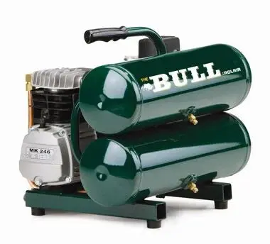 Rolair 2 Hp Stack-Tank Air Compressor – 4.3-Gallon Space-Saving Design 1