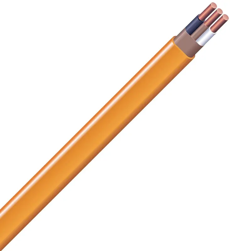 Romex 10/2 Nm-B Building Wire – 10 Awg Copper, 2-Conductor, Pvc-Insulated, 250 Ft Roll 1